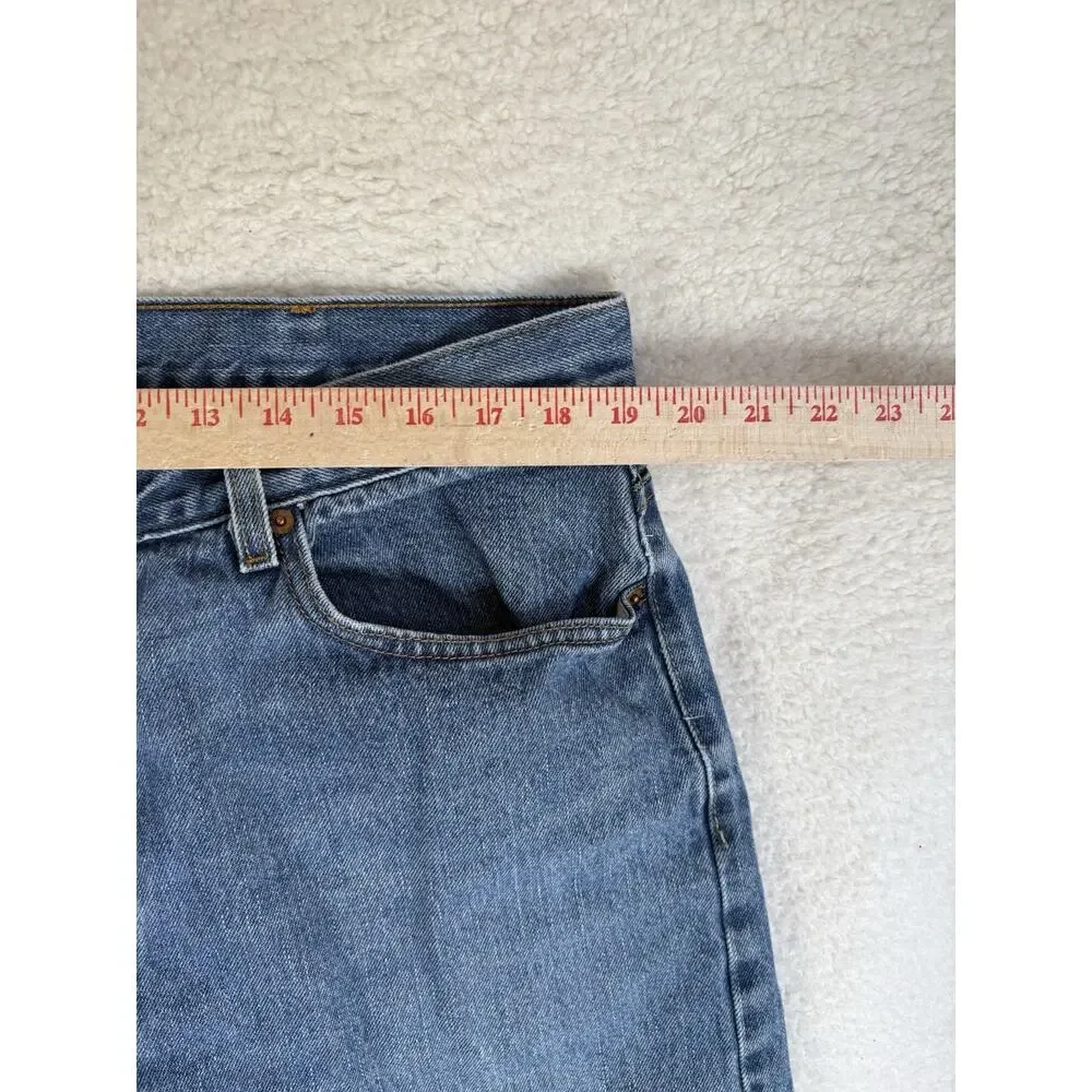 Vintage Levis 505 Jeans Men 40x30 Regular Fit Straight Workwear Denim Y2K